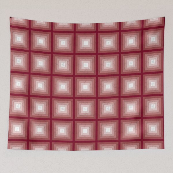 Item preview, Sombras de la plaza de mármol rojo burdeos designed and sold by PatternSalad.