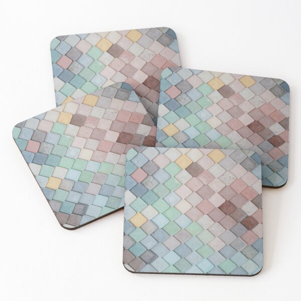 Item preview, Pastel Tiles Skin designed and sold by OonaLo.
