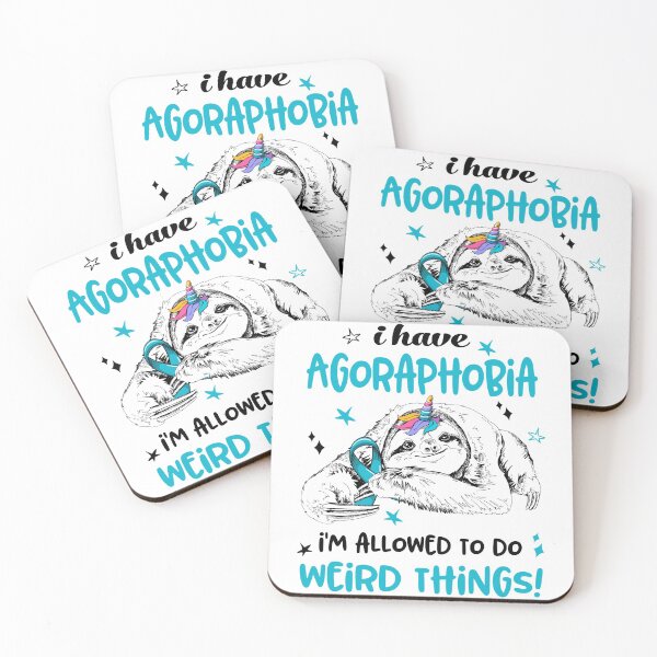 Item preview, I have Agoraphobia i'm allowed to do Weird Things designed and sold by ElizabethS809.