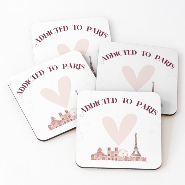 Item preview, Addicted to paris t-shirt designed and sold by fadouades.