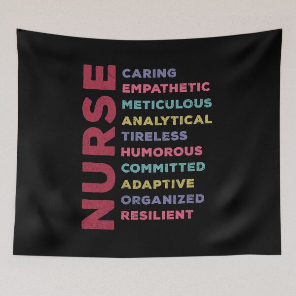 Item preview, Nurse Traits:  Caring, Empathetic, Meticulous, Analytical designed and sold by Art2Me.