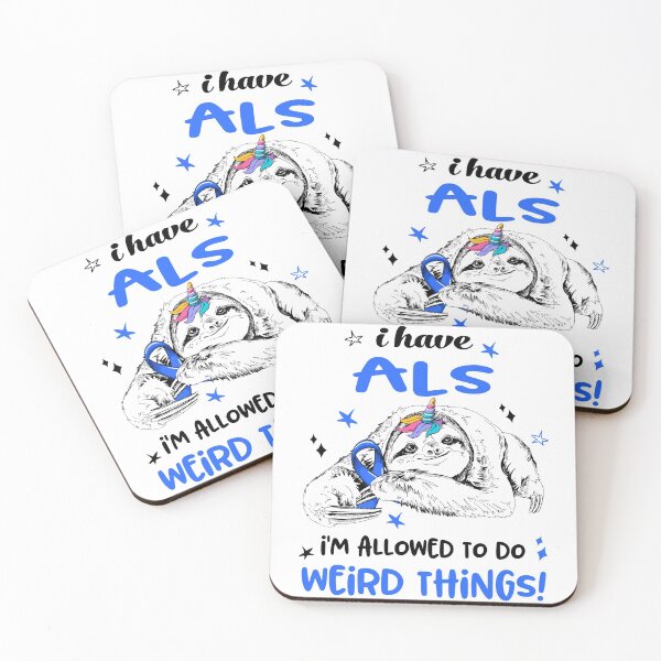 Item preview, I have ALS i'm allowed to do Weird Things designed and sold by ElizabethS809.