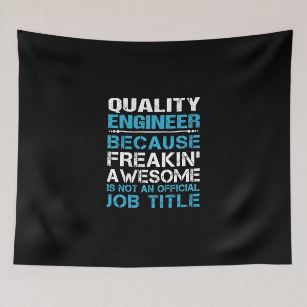 Item preview, Quality Engineer T Shirt - Freaking Awesome Gift Item Tee designed and sold by isalvatore.