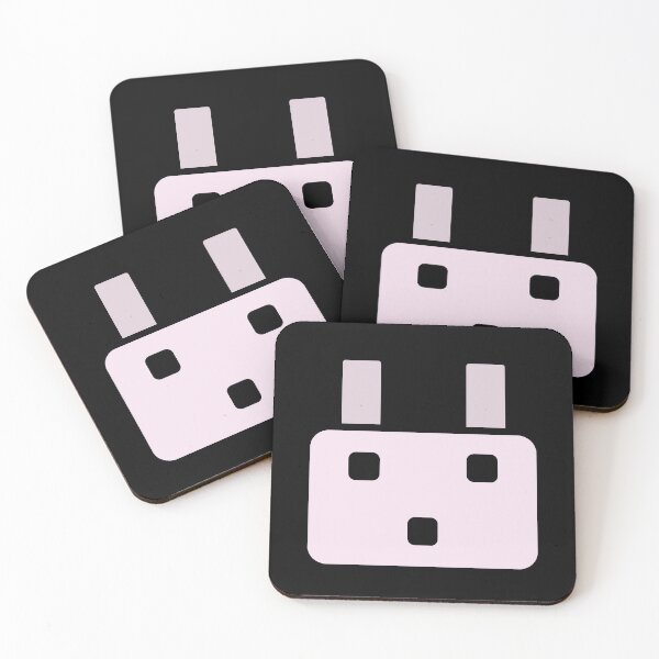 Item preview, Squared Face - What A Rabbit designed and sold by On-The-Roof.