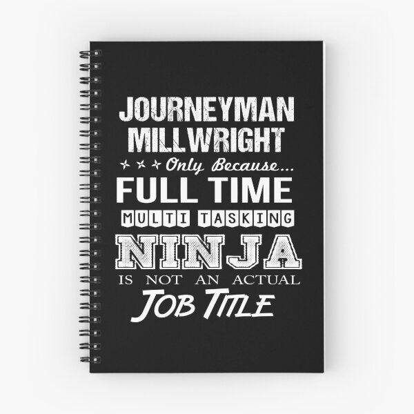 Item preview, Journeyman Millwright T Shirt - Multitasking Ninja Job Gift Item Tee designed and sold by zubakbrita.