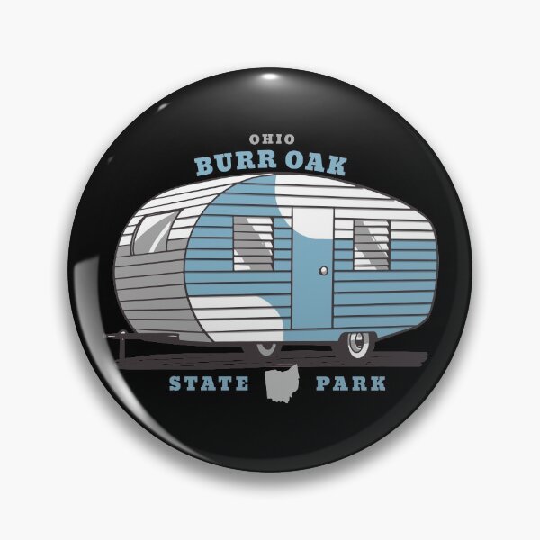 Item preview, Burr Oak State Park - Ohio State Park OH Camper RV Travel Trailer Camping Design designed and sold by palmettodigital.