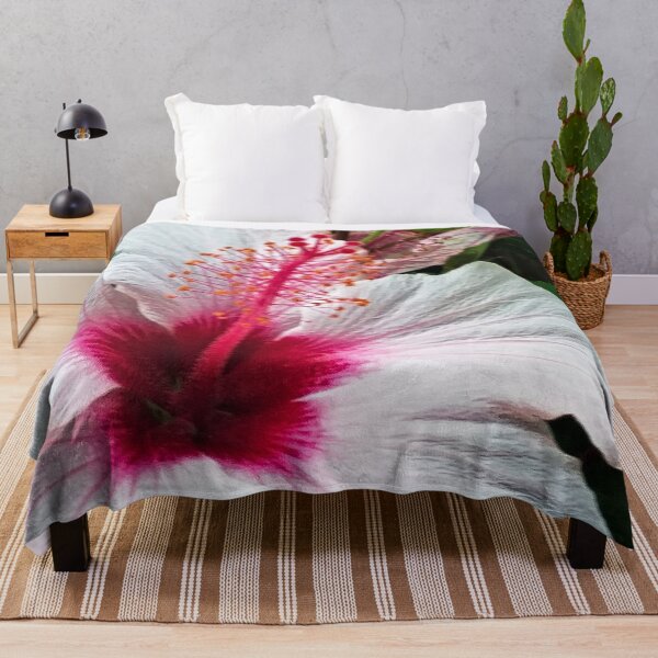 Item preview, Pink Hibiscus Flower on Tree Macro designed and sold by worldways.