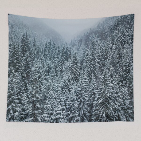 Item preview, Winter in the Forest designed and sold by viknitov.