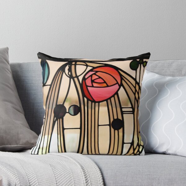 Item preview, Stained glass window, The Hill House Glasgow-Charles Rennie Mackintosh designed and sold by LexBauer.