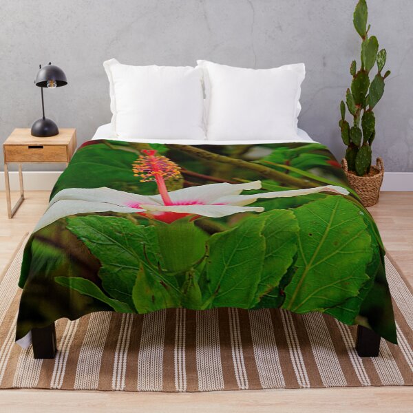 Item preview, Pink Hibiscus Flower Blooming on Tree designed and sold by worldways.