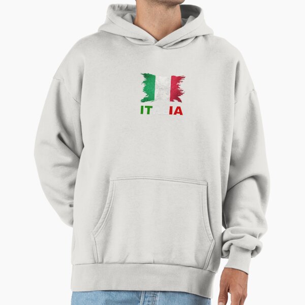 Italian Flag Premium Oversized Hoodie
