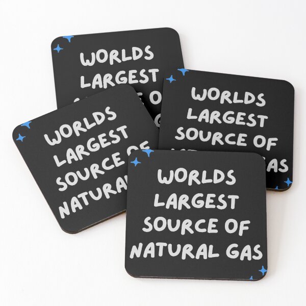 Item preview, worlds largest source of natural gas designed and sold by Hasan Kamal.