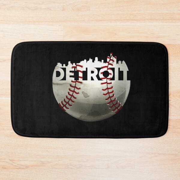 Item preview, Unique Vintage Detroit Baseball Ball With Detroit City Skyline designed and sold by Urosek.