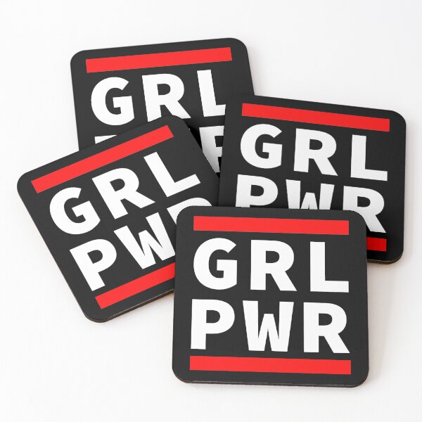 Item preview, GIRL POWER | FEMINIST | BLACK designed and sold by explodingpinata.