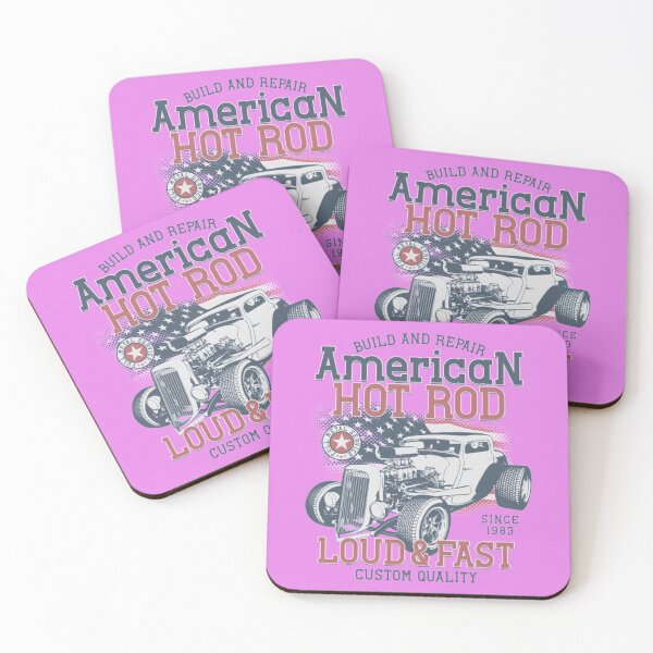 Item preview, Coche de carreras americano Hot Rod 1983 designed and sold by ChaosSenna.