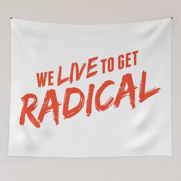 Item preview, we live to get radical designed and sold by glekwit.
