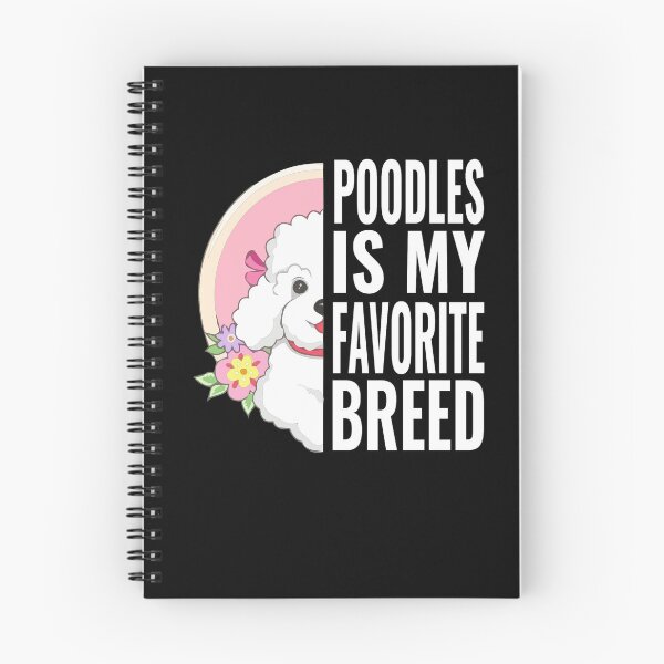 Item preview, poodles gifts funny adopted is my favorite breed hirts for women men girls  designed and sold by AMZBlacKStore.