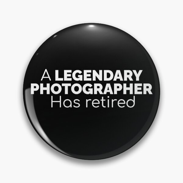 Item preview, A legendary photographer has retired designed and sold by AnnaRuz.