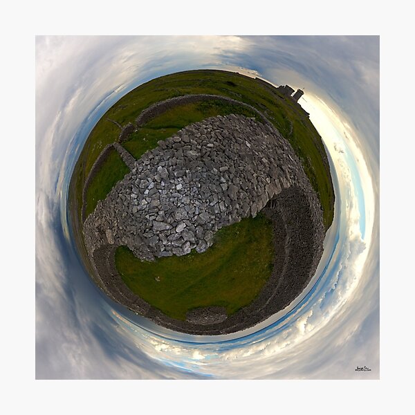 Dun Eochla, Inishmore, Aran Islands Photographic Print