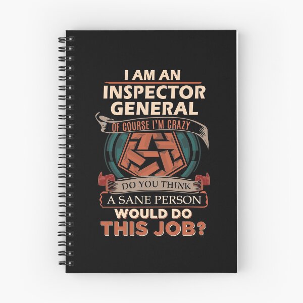 Item preview, Inspector General T Shirt - Sane Person Gift Item Tee designed and sold by oldsbyisai.