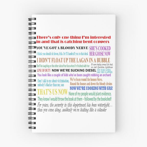 Item preview, Ted Hastings' Best Quotes From Line of Duty - AC12 designed and sold by pondemand.