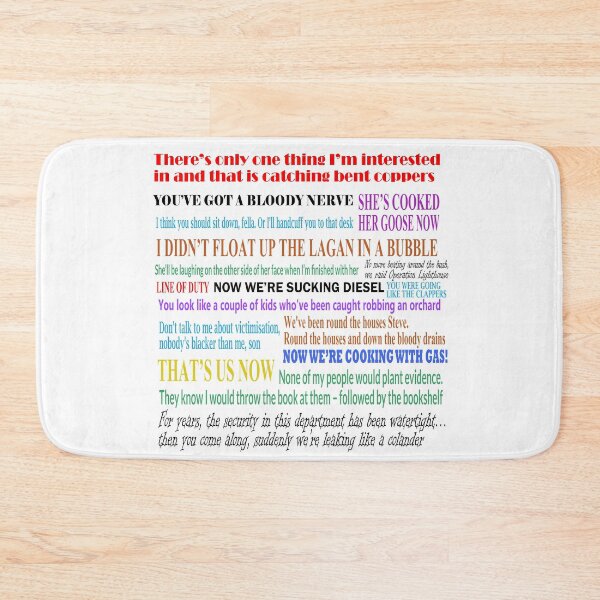 Item preview, Ted Hastings' Best Quotes From Line of Duty - AC12 designed and sold by pondemand.
