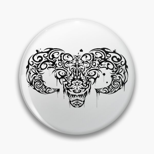 Item preview, Demonic Ink  (Black on White) designed and sold by 11thIdeaDesigns.