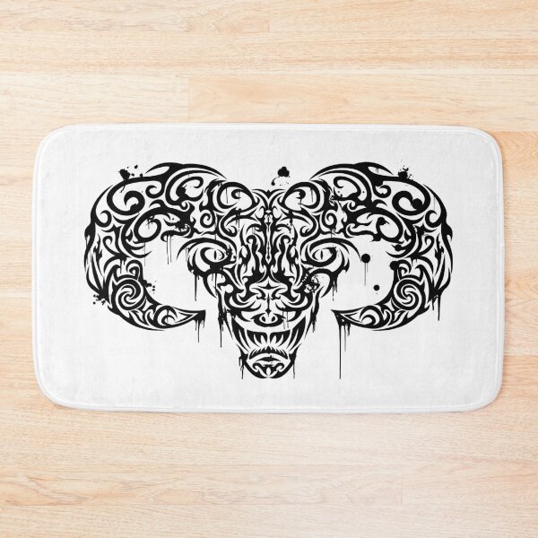 Item preview, Demonic Ink  (Black on White) designed and sold by 11thIdeaDesigns.