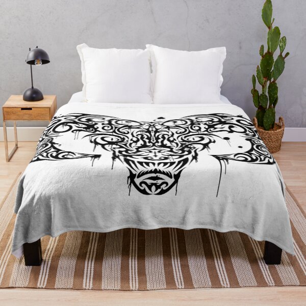 Item preview, Demonic Ink (Black on White) designed and sold by 11thIdeaDesigns.