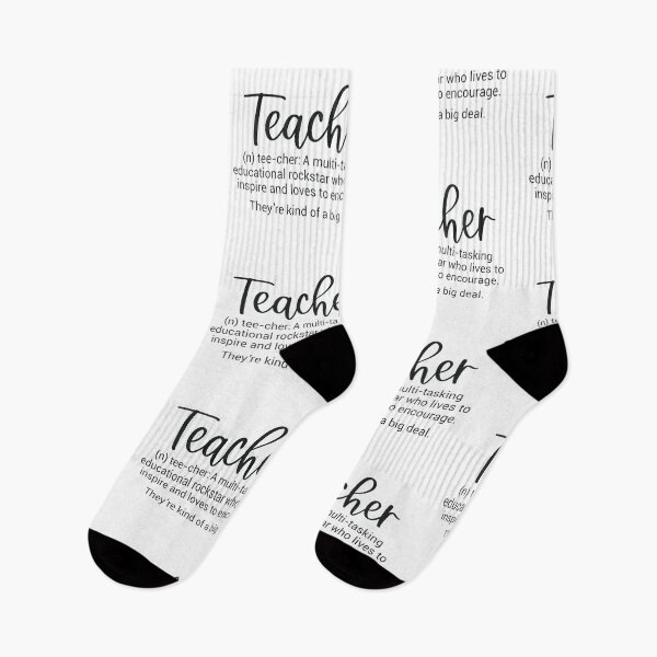 Item preview, Teacher definition - inspirational/funny teacher quote/gift (black) designed and sold by PickaSticka.