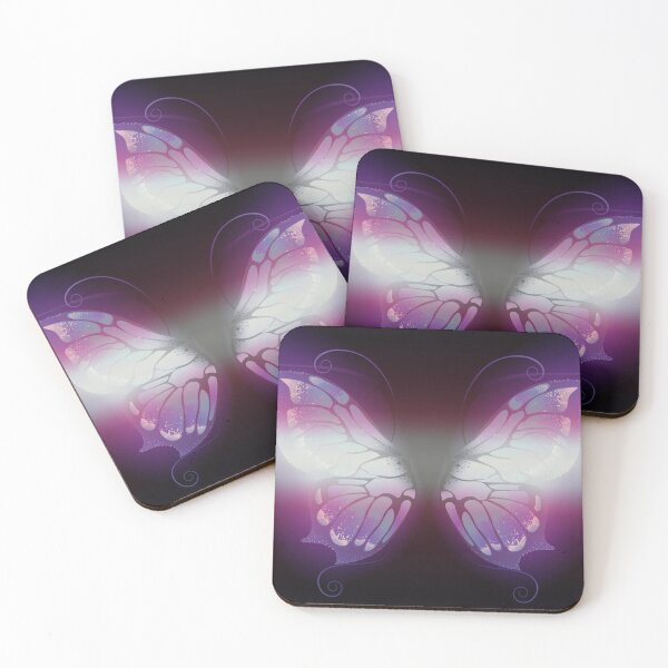 Item preview, Majestic rainbow glowing butterfly wings designed and sold by NexusArts.