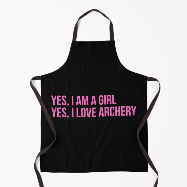 Item preview, Yes, I Am A Girl. Yes, I Love Archery. designed and sold by PinkPerfect.