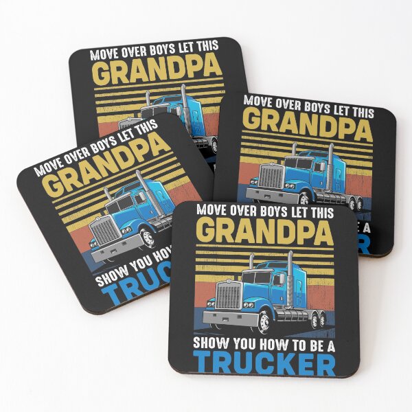 Item preview, Funny Grandpa Truck Driver Quote designed and sold by Dog Hair and Healing.