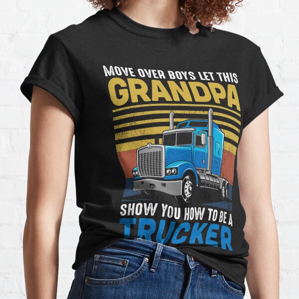 tipper driver t shirt dad grandad warning or driver 