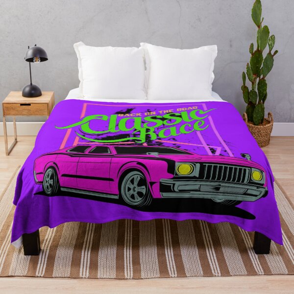 Item preview, Classic Car - Green and Purple Color designed and sold by tee4shirt.