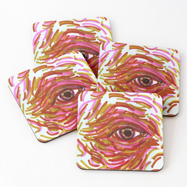 Item preview, Colourful hypnotic eye designed and sold by Art-by-Makaela.
