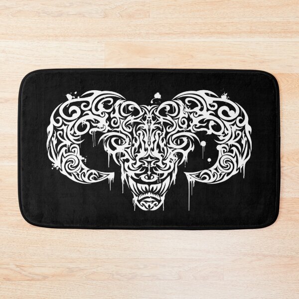 Item preview, Demonic Ink  (White on Black) designed and sold by 11thIdeaDesigns.