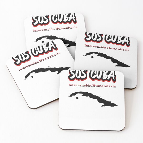 Item preview, SOS Cuba Intervencion Humanitaria Cuban Map designed and sold by DesignByAmyPort.