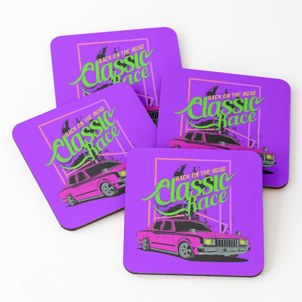 Item preview, Classic Car - Green and Purple Color designed and sold by tee4shirt.