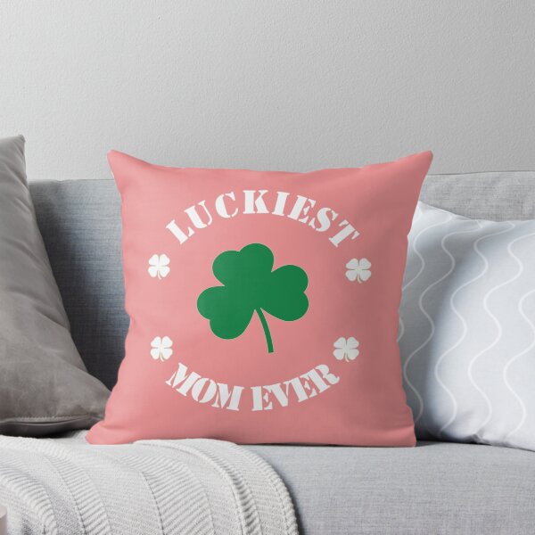 Item preview, Luckiest Mom Ever Luckiest Mom Ever Shamrocks Lucky Mother St Patrick's Day designed and sold by ChaosSenna.