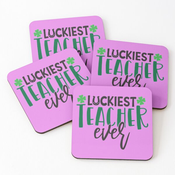 Item preview, Luckiest Teacher Ever Luckiest Teacher Ever Funny Gift For St Patricks Day designed and sold by ChaosSenna.