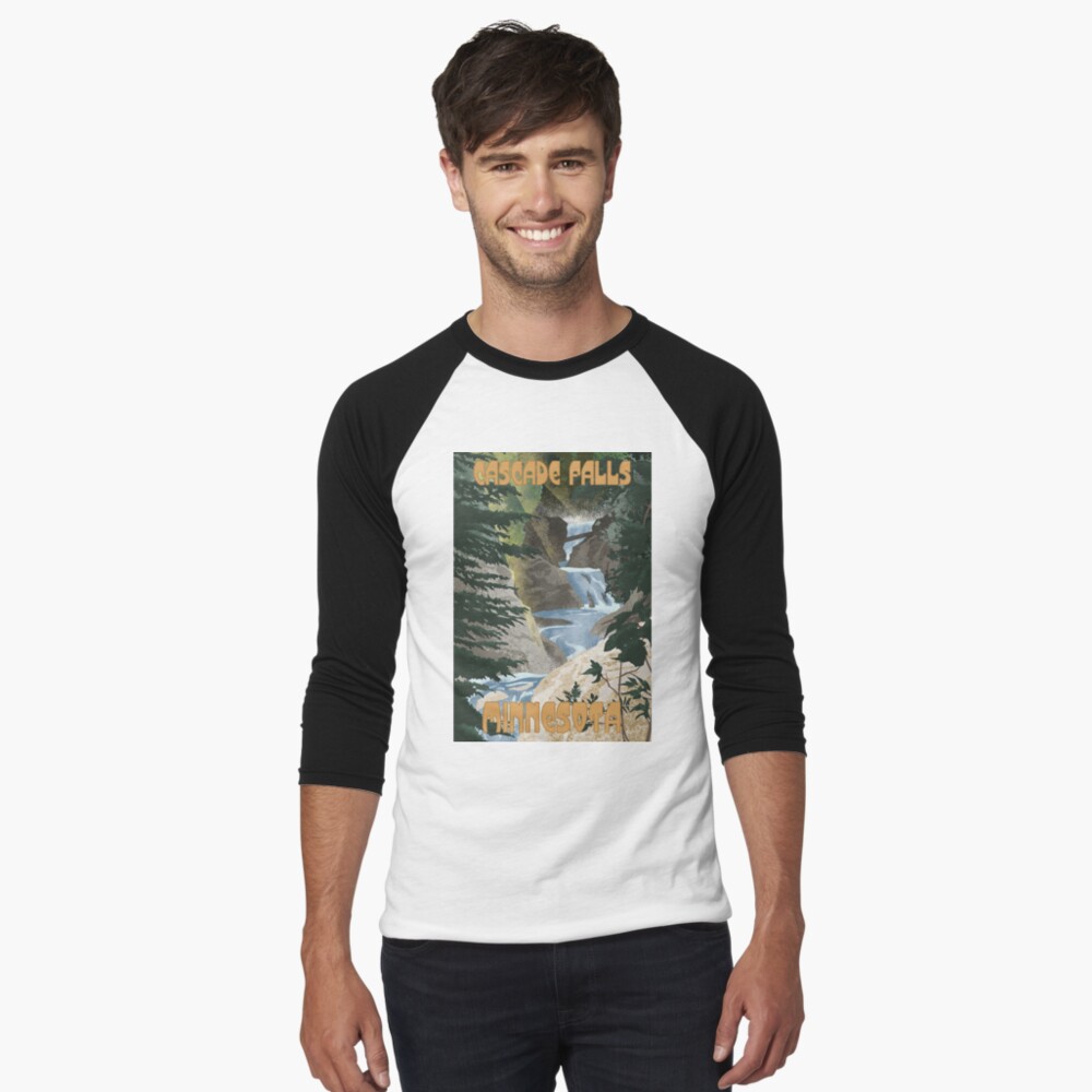 Item preview, Baseball ¾ Sleeve T-Shirt designed and sold by KWind.