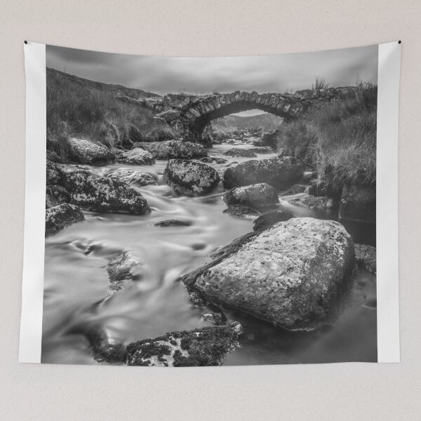 Item preview, Roman Bridge (B&W) designed and sold by LluniauDafyddEm.