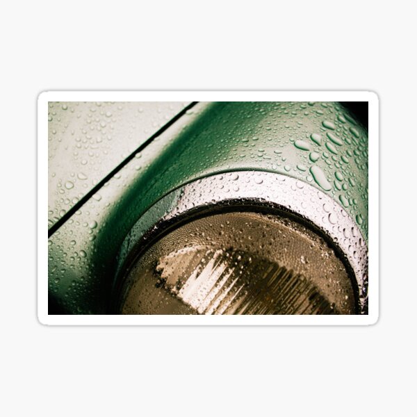 Wet Porsche Sticker