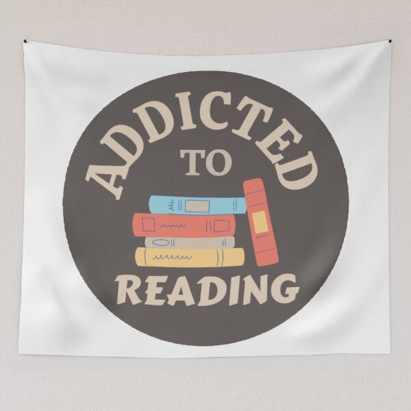 Item preview, Addicted To Reading designed and sold by Simi2020.