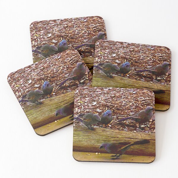 Item preview, Three little birdies sitting in a row one walked up and said hello designed and sold by Desirablesgoods.