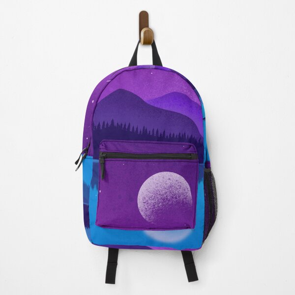 Item preview, moon landscape stars sky  designed and sold by LavrushaArt.