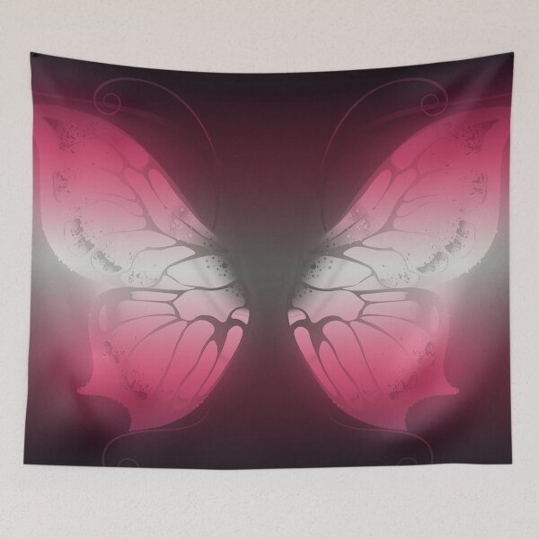 Item preview, Elegant pink & silver glowing butterfly wings designed and sold by NexusArts.