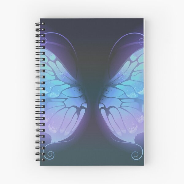 Item preview, Iridescent lavender glowing butterfly wings designed and sold by NexusArts.