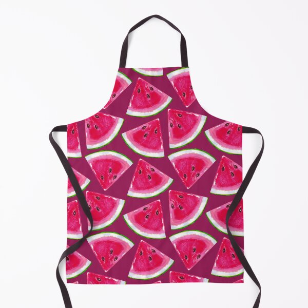 Item preview, Watermelon slices on a burgundy background designed and sold by Colibri77.